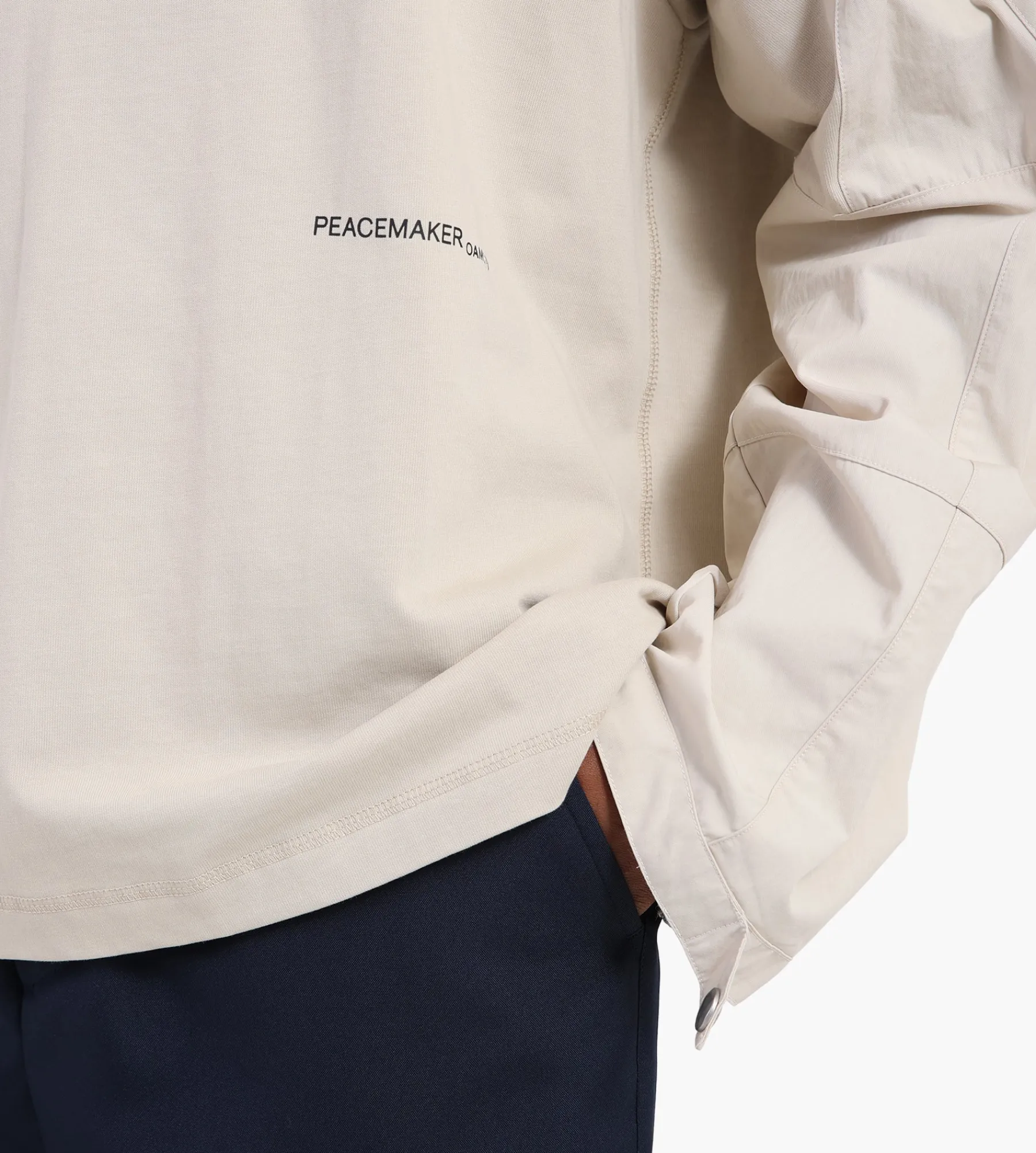 Peacemaker OAMC Sl Cargo Longsleeve Sand