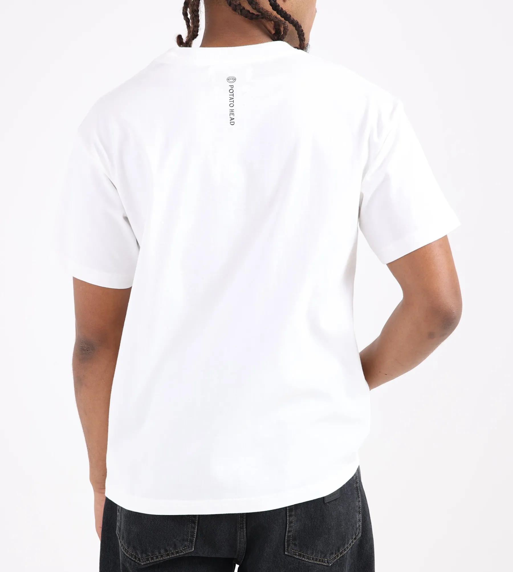 Potato Head World Peace Printed T-shirt White