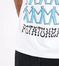 Potato Head World Peace Printed T-shirt White