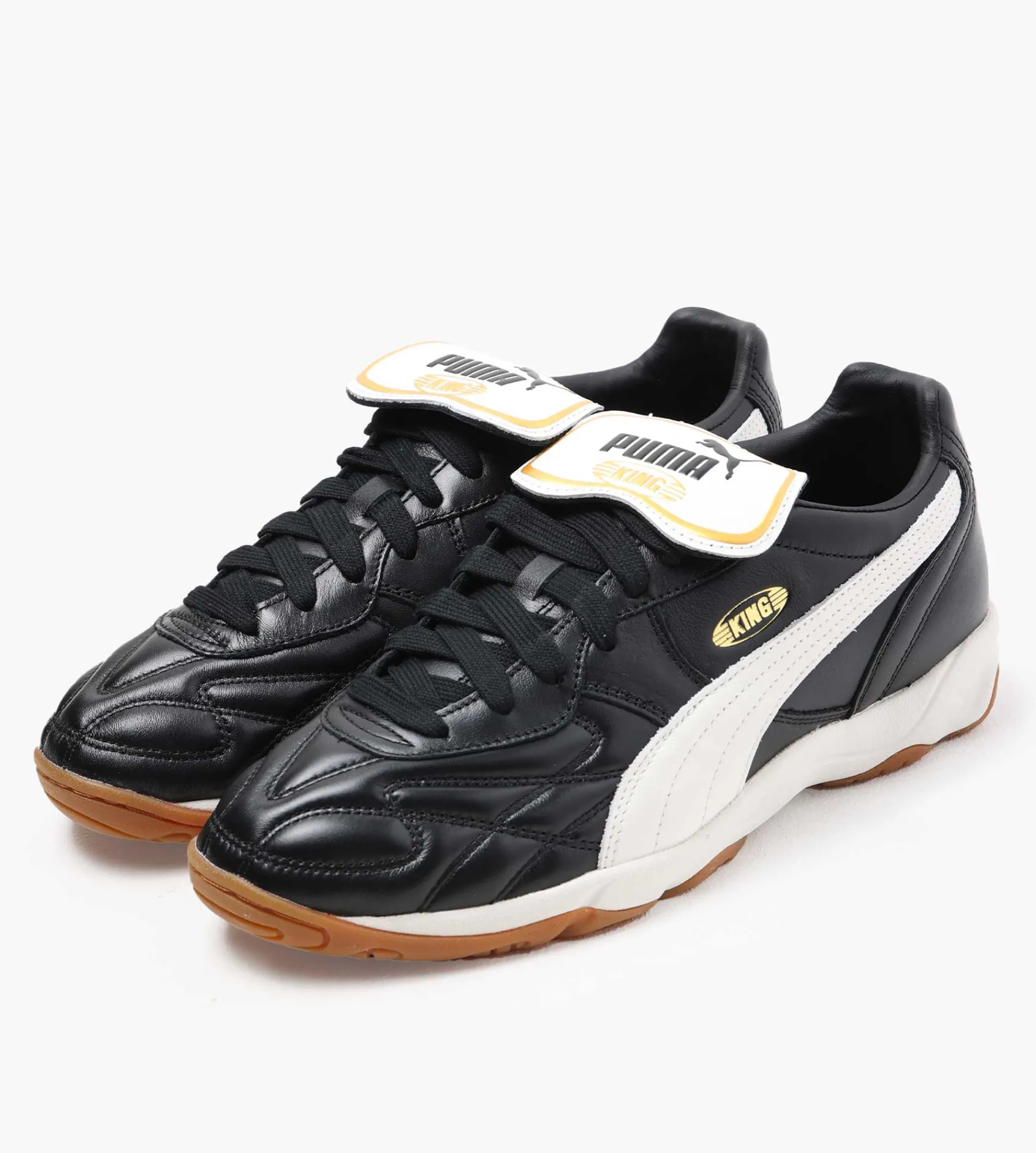 Puma King Indoor Black-Warm White