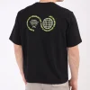 Purple Mountain Observatory Globe Tee Black