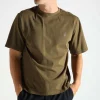 Purple Mountain Observatory Tonal Logo Tee Khaki