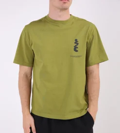 Purple Mountain Observatory Boulders Tee Olive