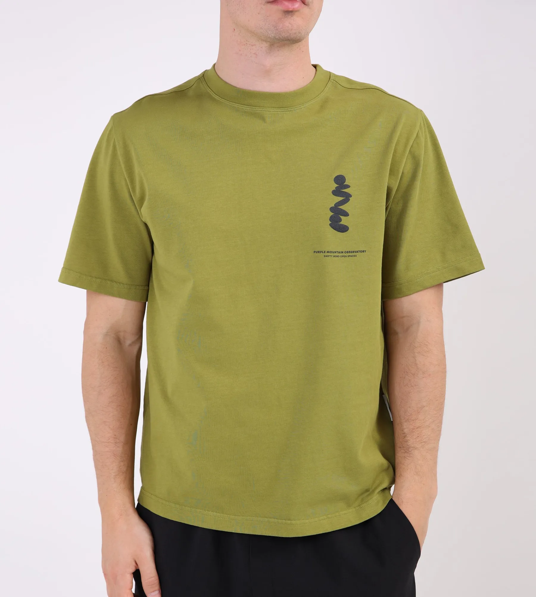 Purple Mountain Observatory Boulders Tee Olive