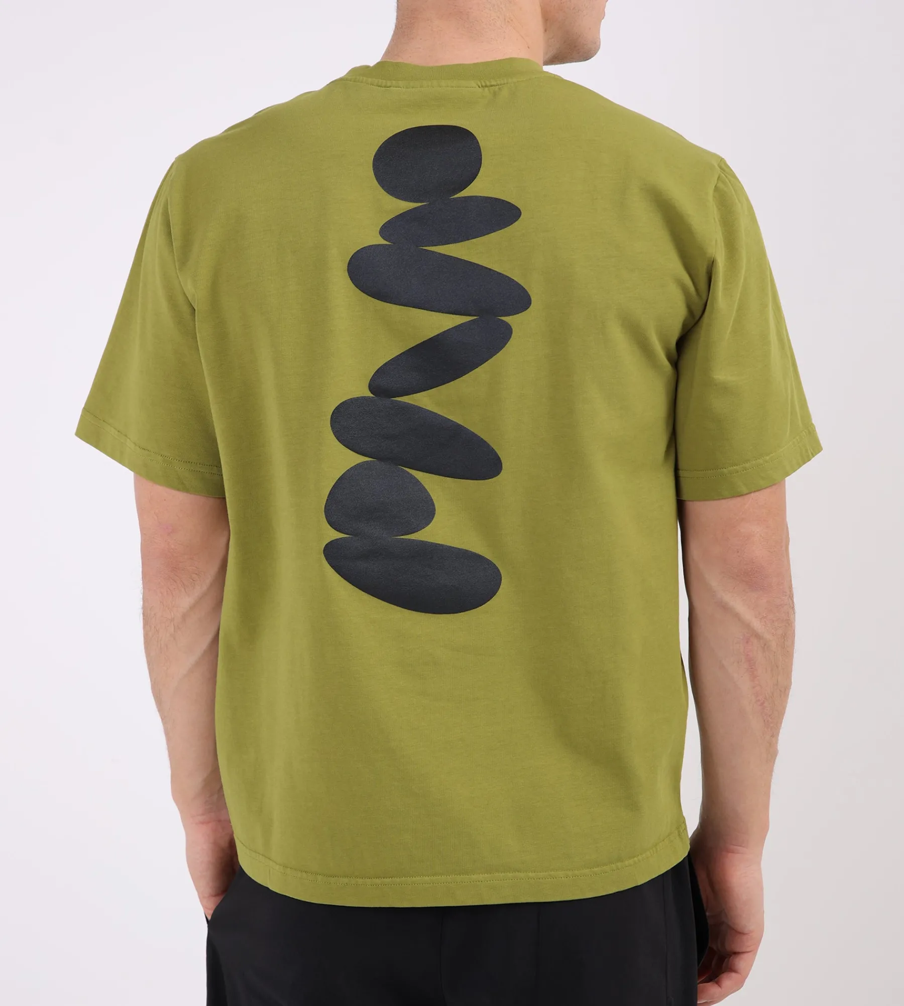 Purple Mountain Observatory Boulders Tee Olive