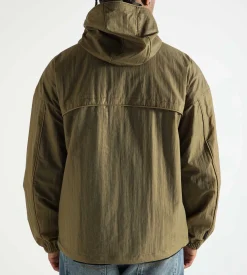 Purple Mountain Observatory Ridge Jacket Barnacle Mesh Khaki