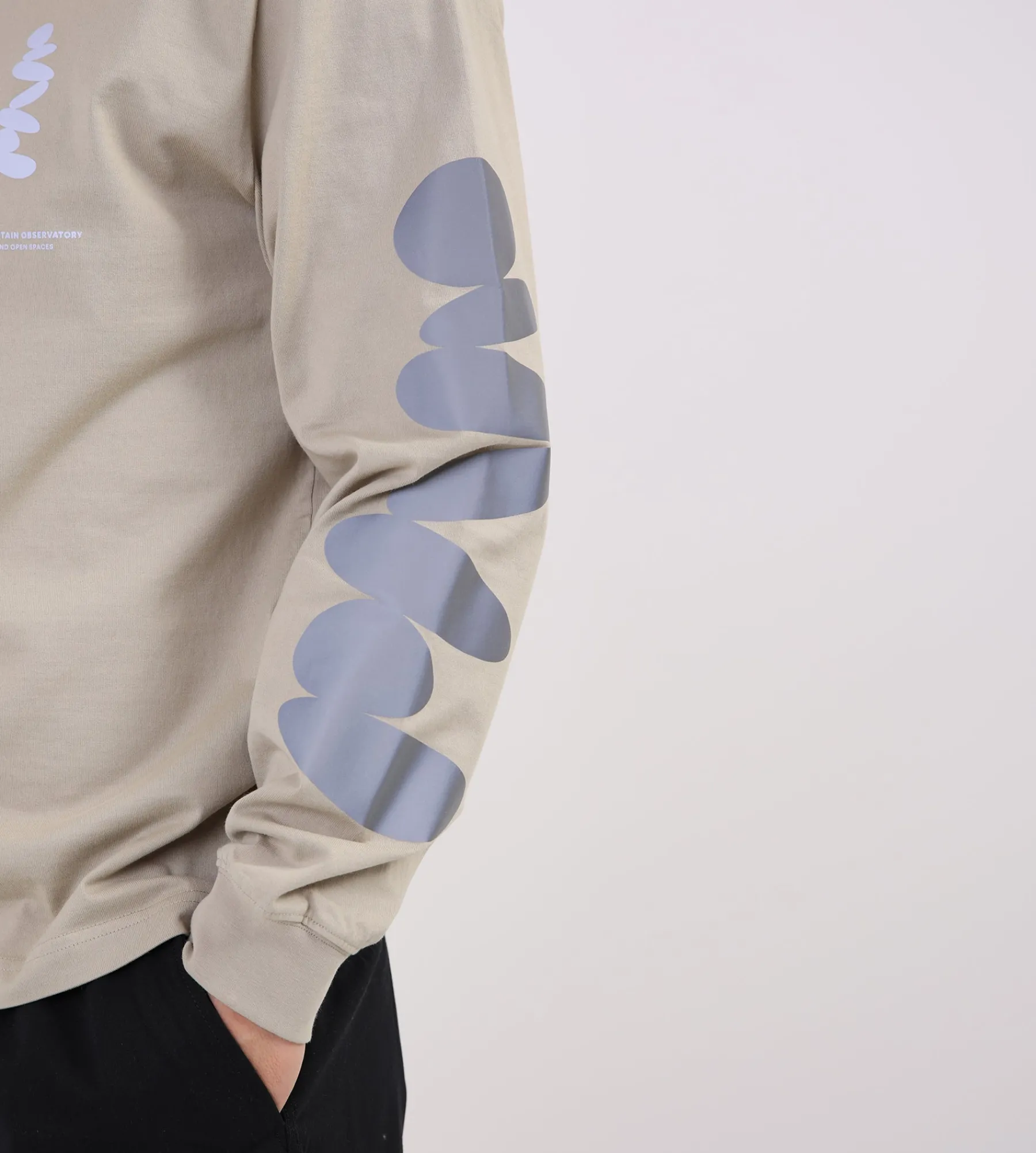Purple Mountain Observatory Boulders Longsleeve Stone