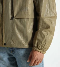 Purple Mountain Observatory Ridge Jacket Barnacle Mesh Khaki