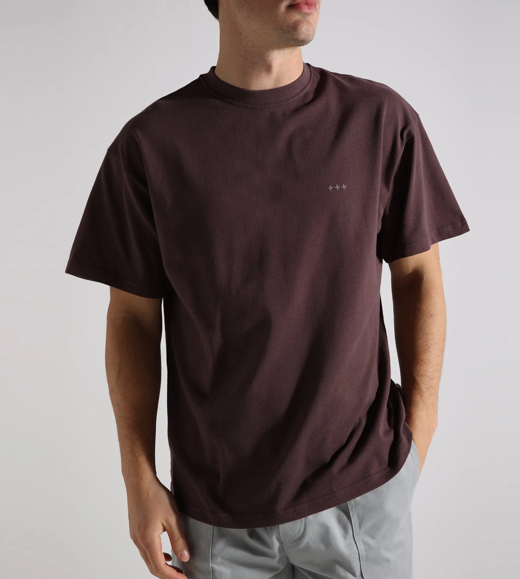 Quality Blanks QB303 Loose T-shirt Sunset Ruby