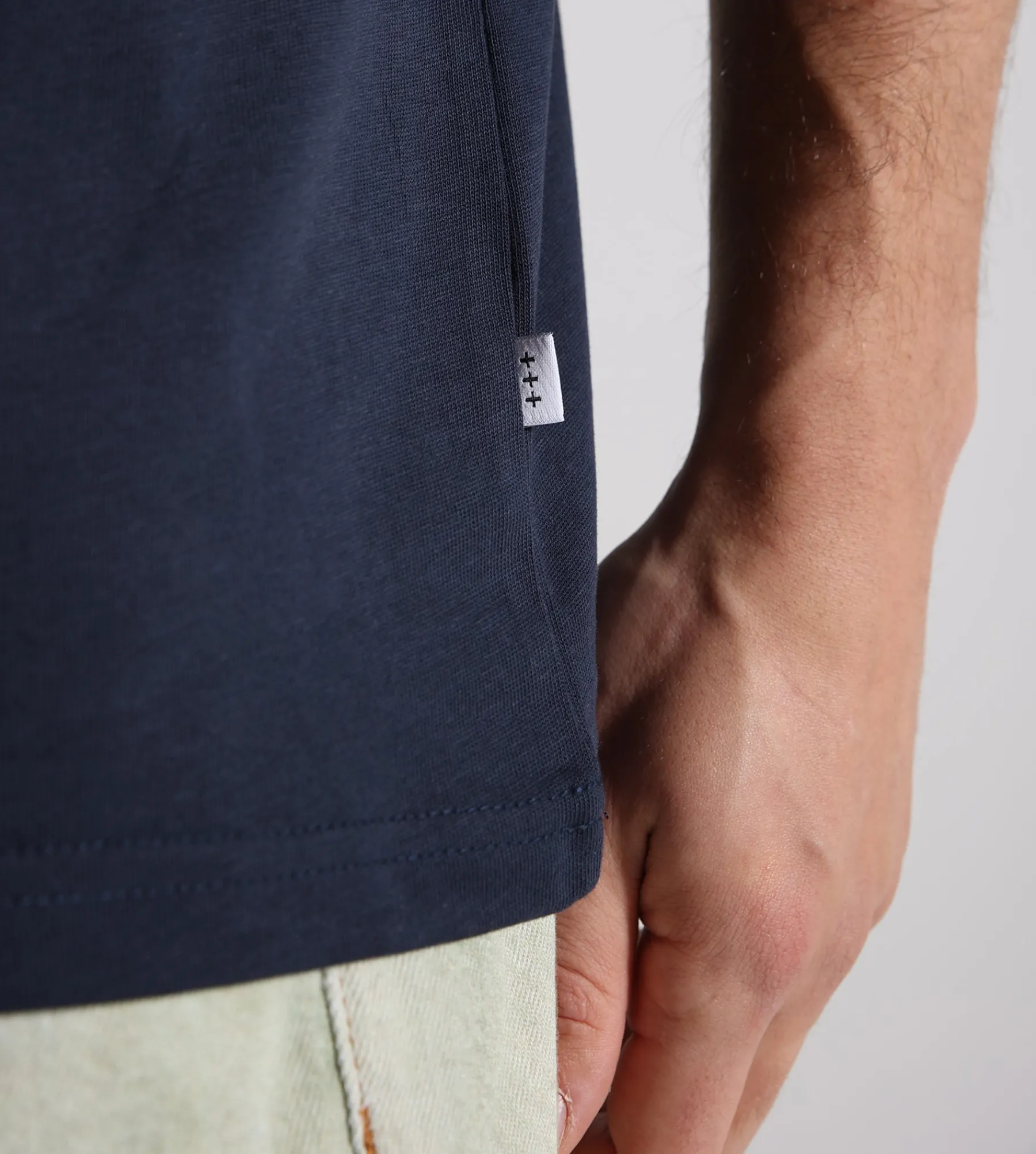Quality Blanks QB303 Loose T-shirt Navy