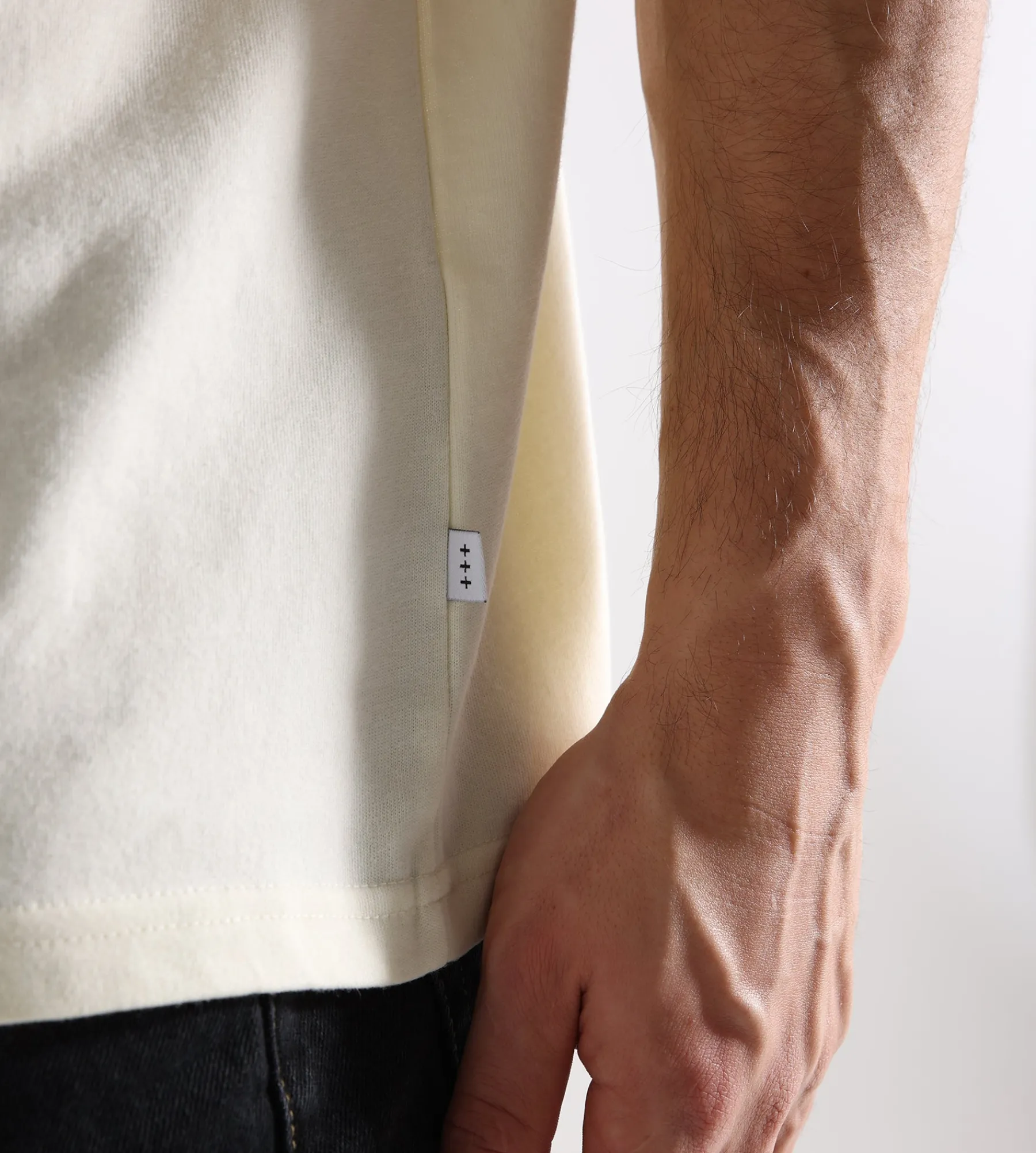 Quality Blanks QB303 Loose T-shirt Off White