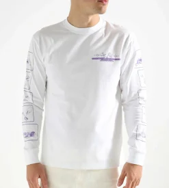 Reception Longsleeve Chez Rat Cotton Single Jersey White