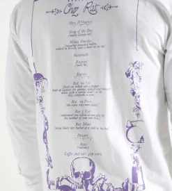 Reception Longsleeve Chez Rat Cotton Single Jersey White