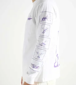 Reception Longsleeve Chez Rat Cotton Single Jersey White