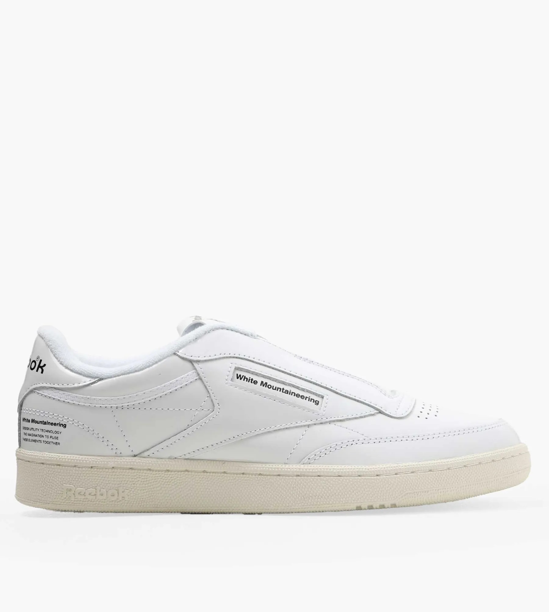 Reebok x White Mountaineering Club C 85 White Chalk Black