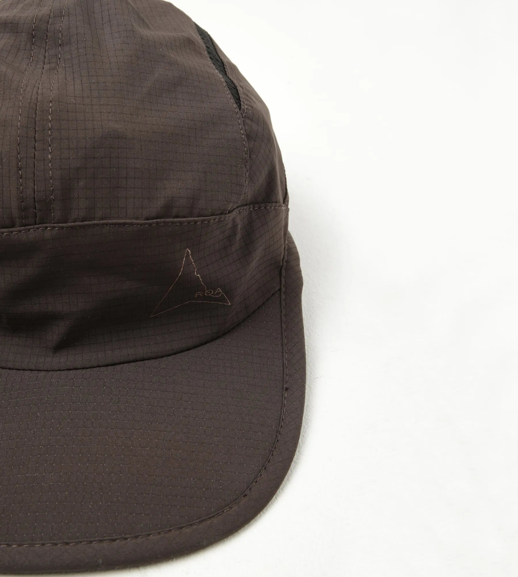 ROA Perforated Cap Dark Brown
