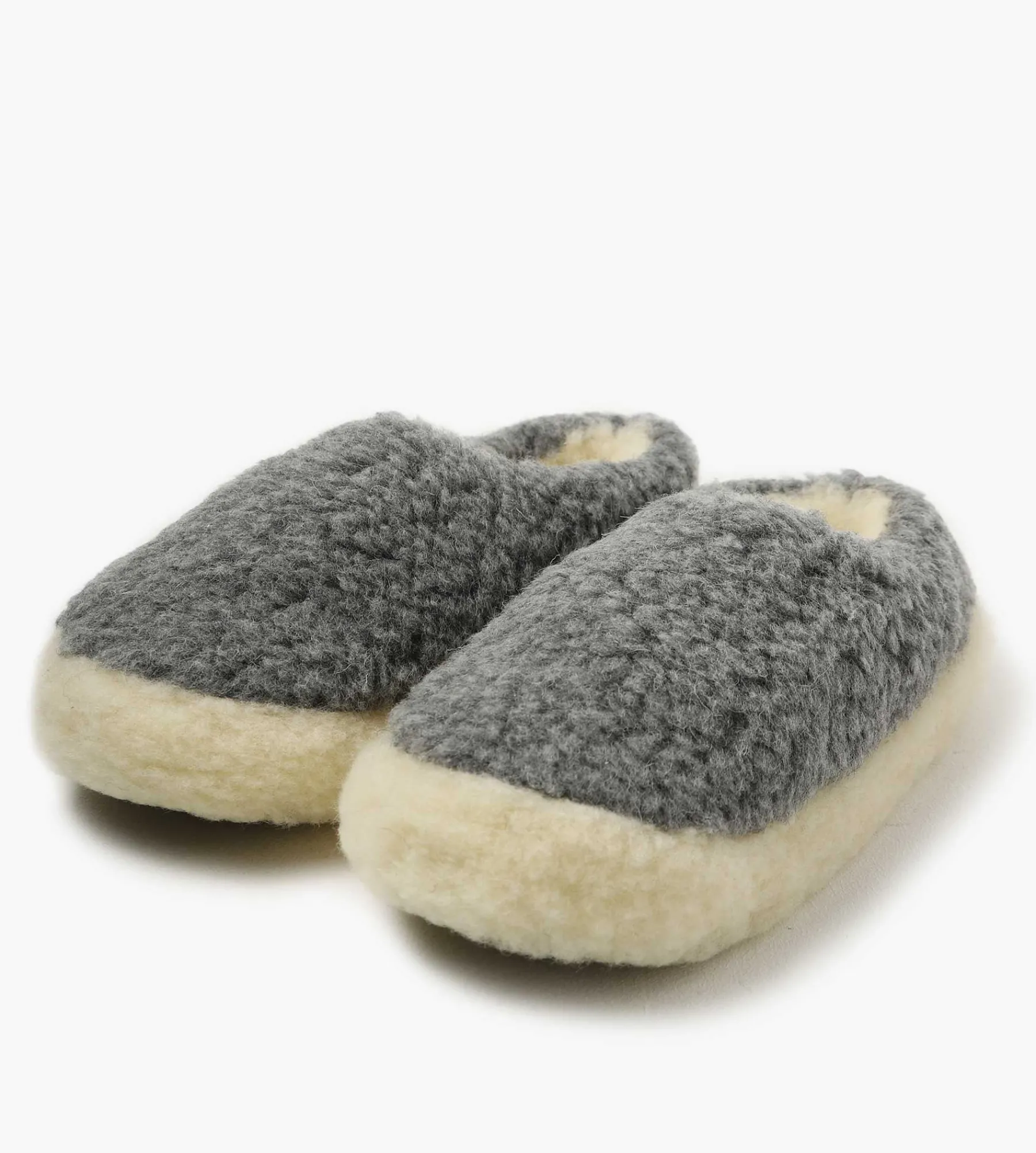 Rue de Wool The Nordic Low Iron Grey Natural