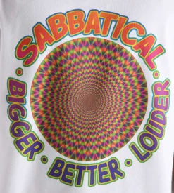 Sabbatical Bigger, Better, Louder T-Shirt White