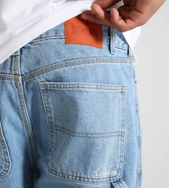 Sabbatical Carpenter Denim Short Washed Blue