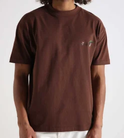Sabbatical Dancing Shrooms T-Shirt Brown