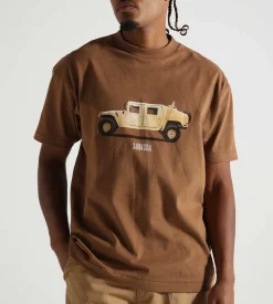 Sabbatical Hummer T-Shirt Mud Brown