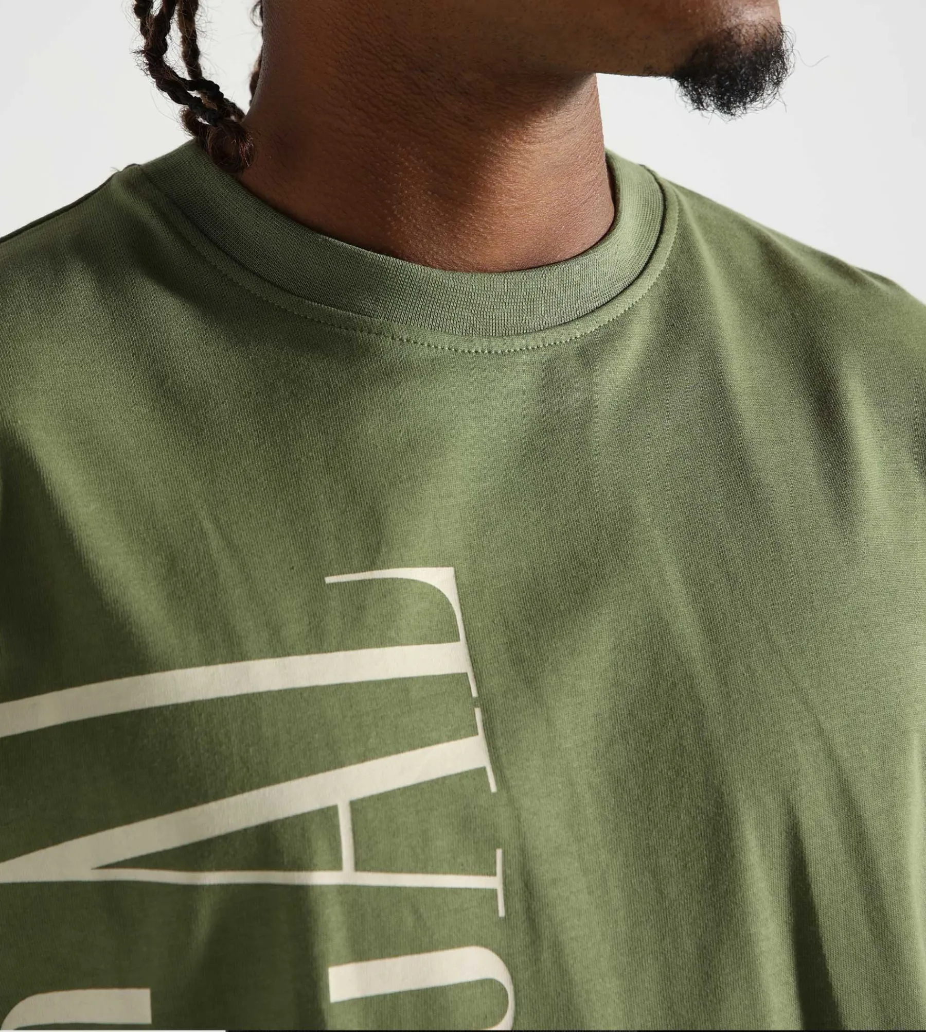 Sabbatical Logo Longsleeve Army Green