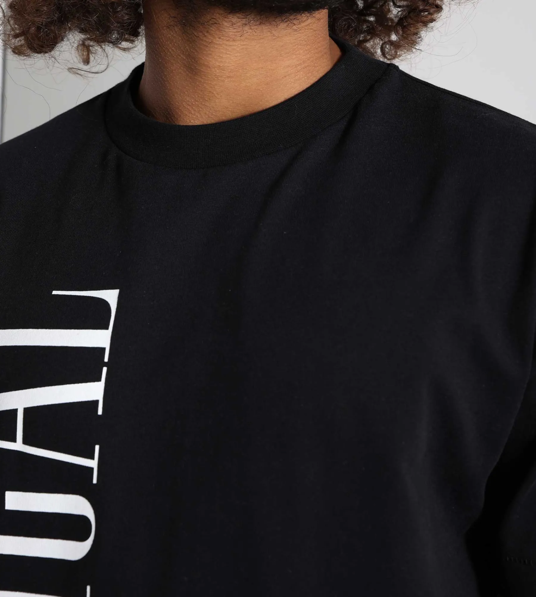 Sabbatical Logo T-Shirt Black White