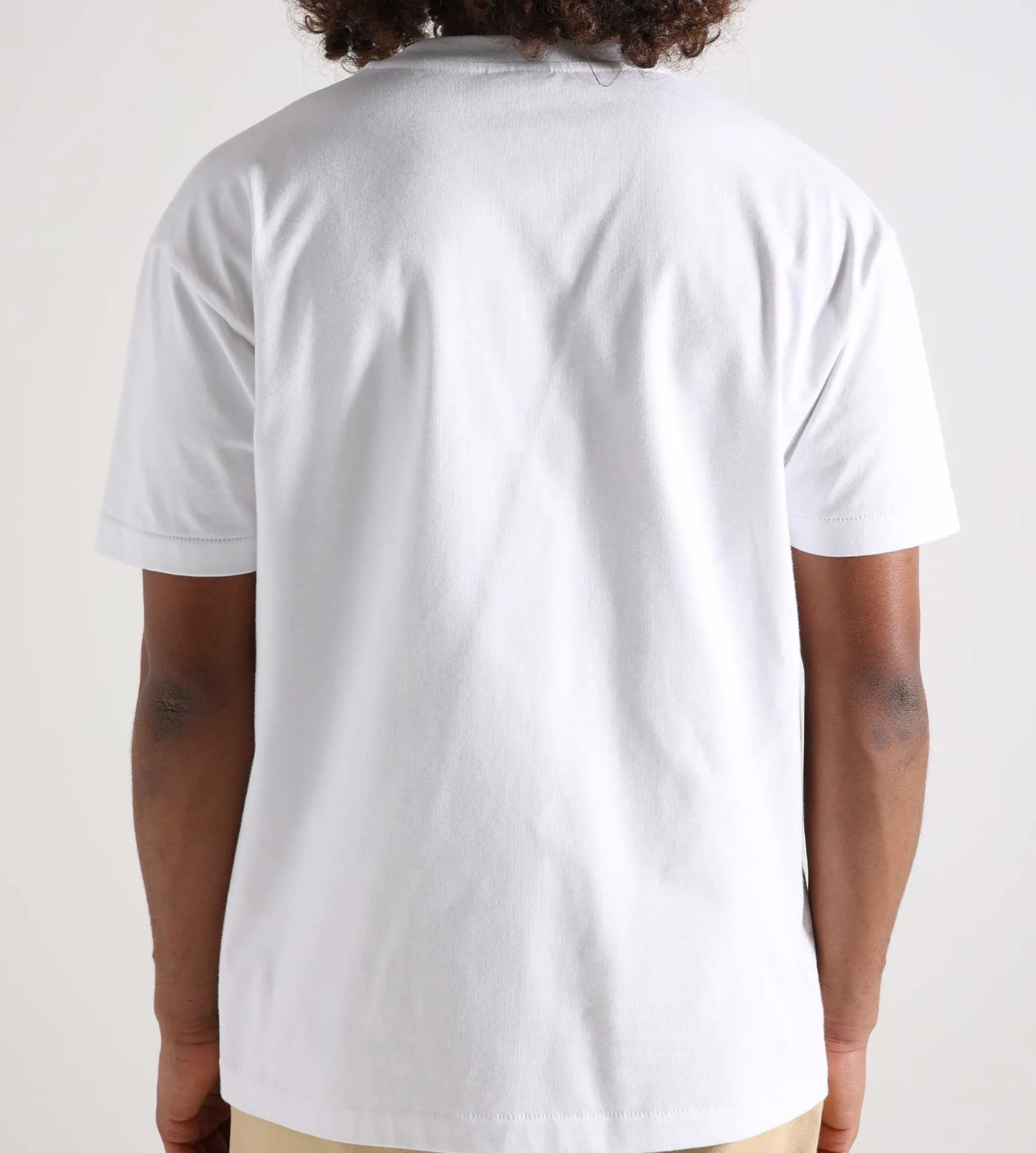 Sabbatical Logo T-Shirt White Purple Rain
