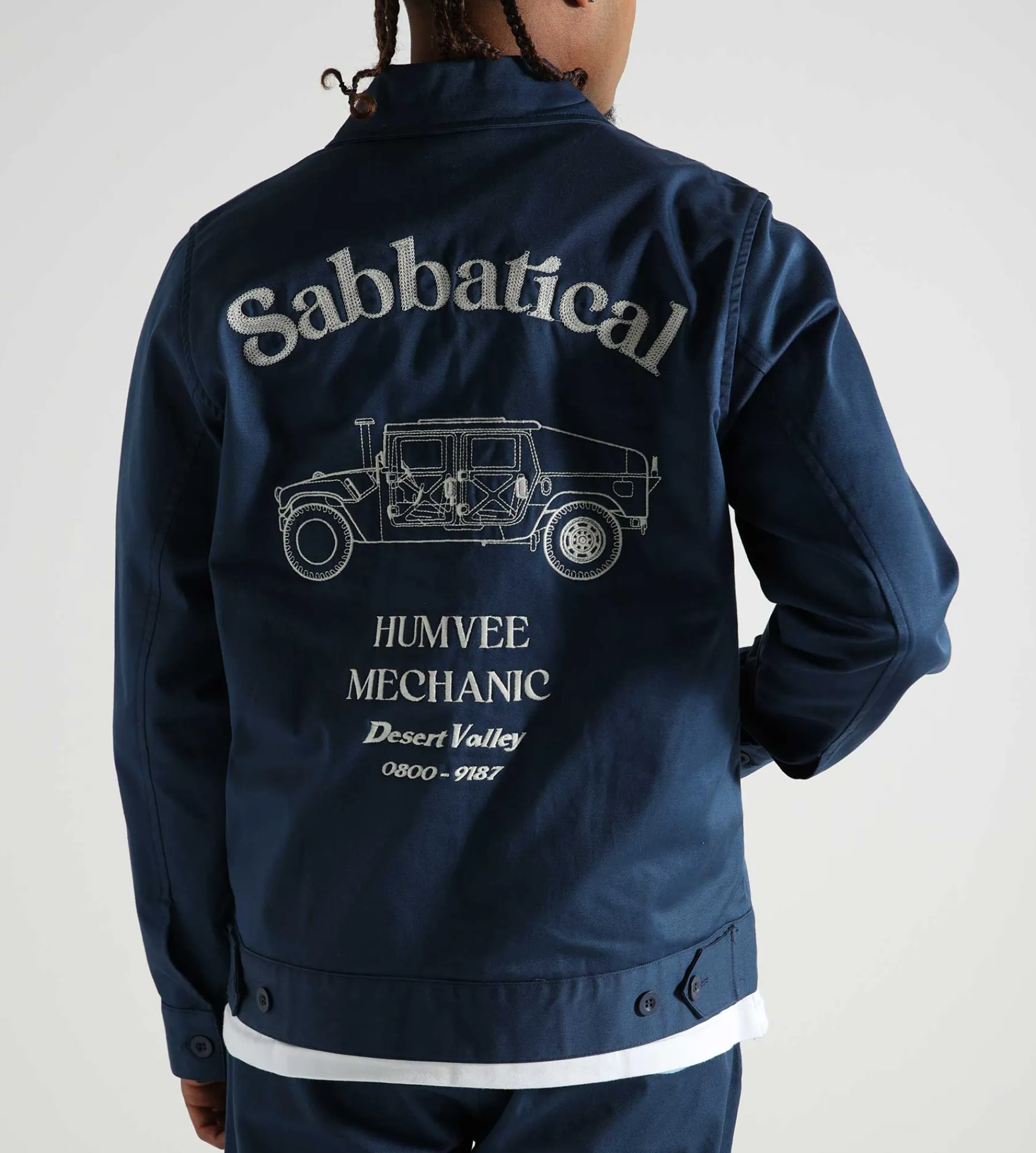 Sabbatical Mechanic Jacket Night Blue