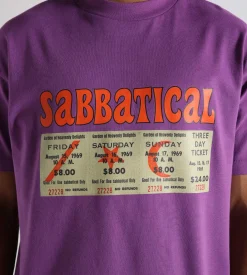 Sabbatical Three Day Ticket T-Shirt Purple Rain