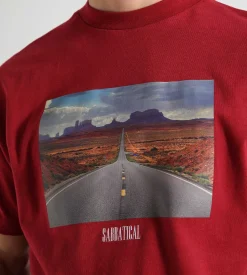 Sabbatical Valley T-Shirt Sapphire Red
