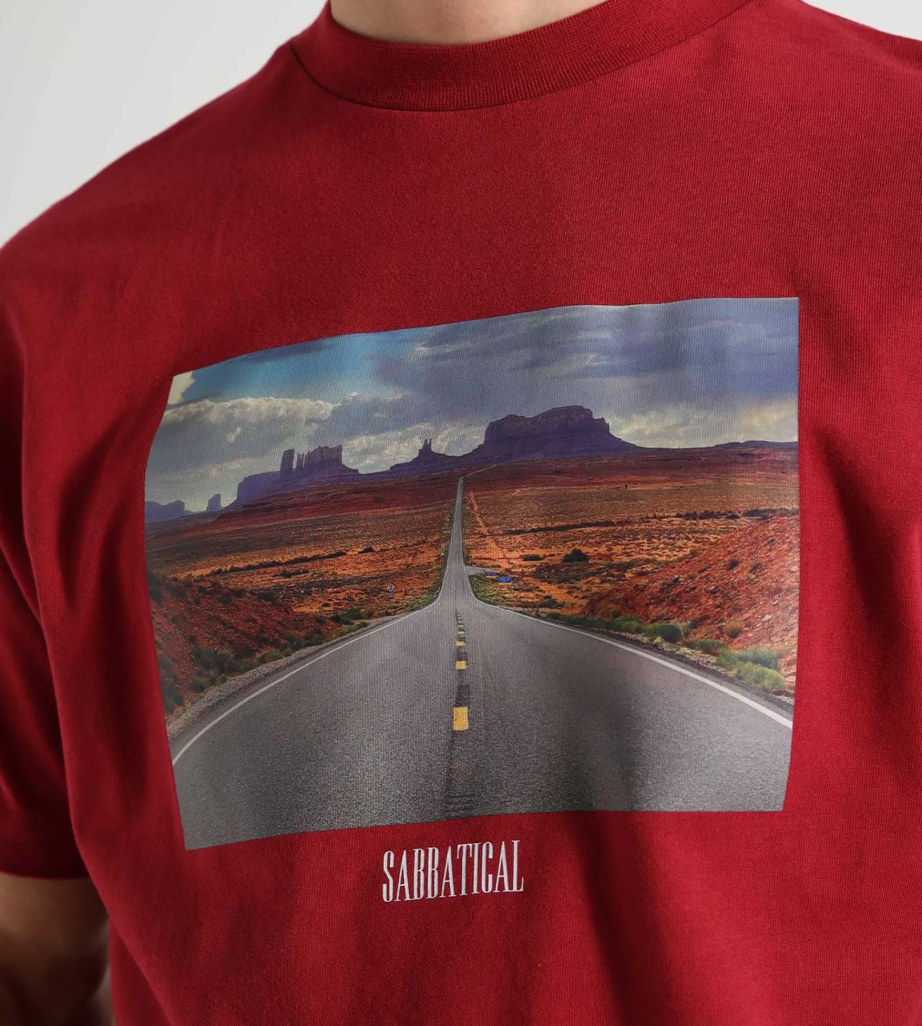 Sabbatical Valley T-Shirt Sapphire Red