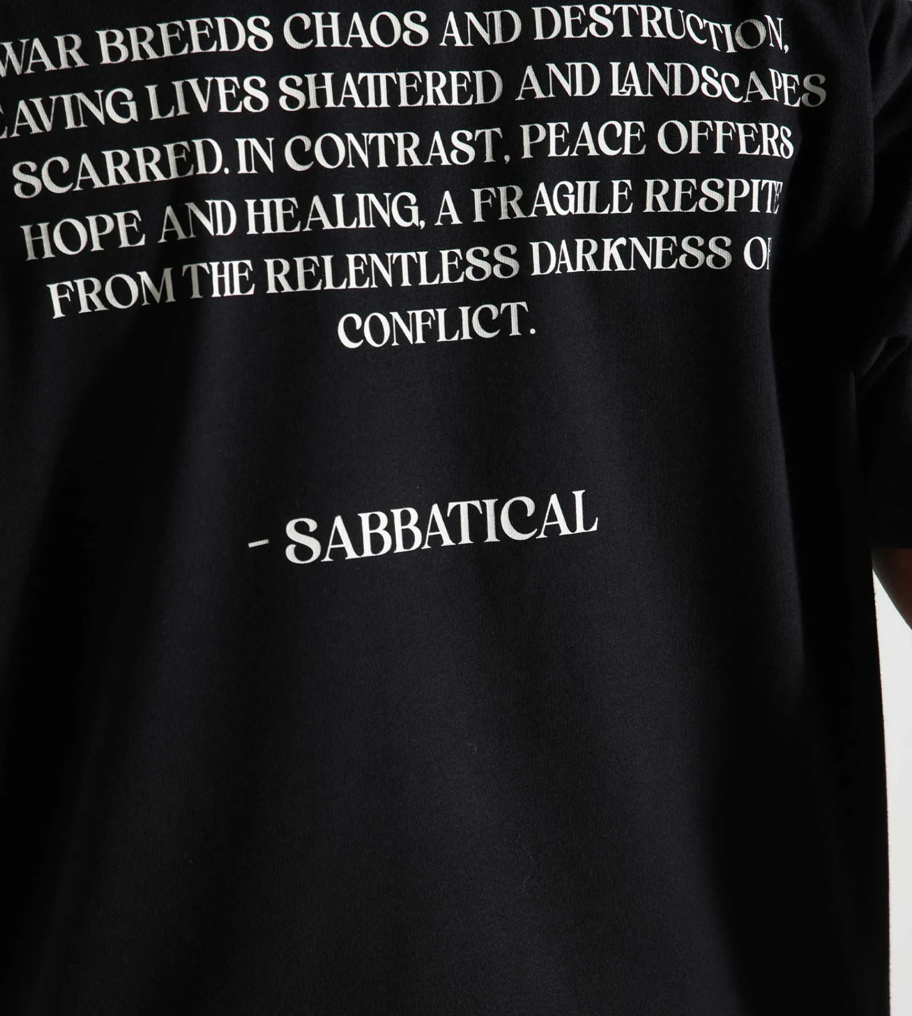 Sabbatical War is Hell Shirt Black