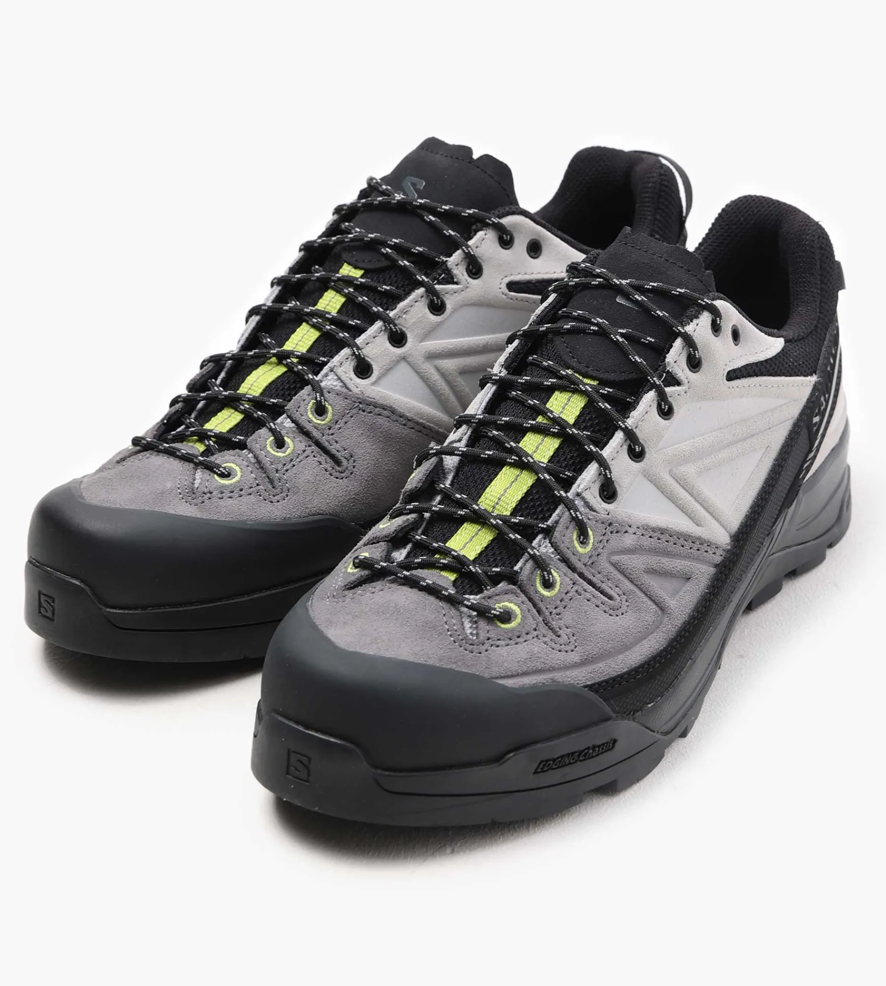 Salomon X-ALP LTR Black Castlerock Citron