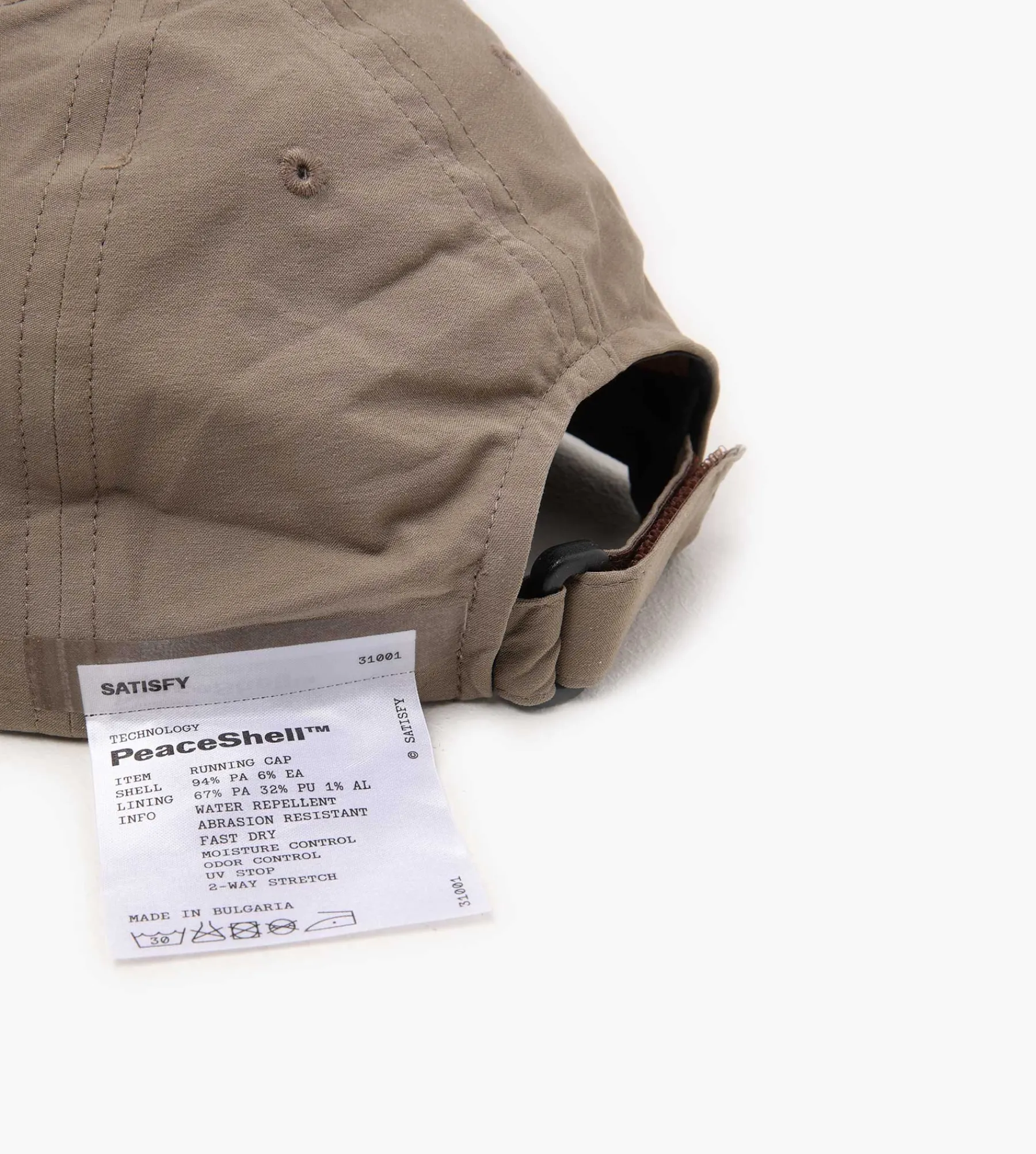 Satisfy PeaceShell Running Cap Fossil