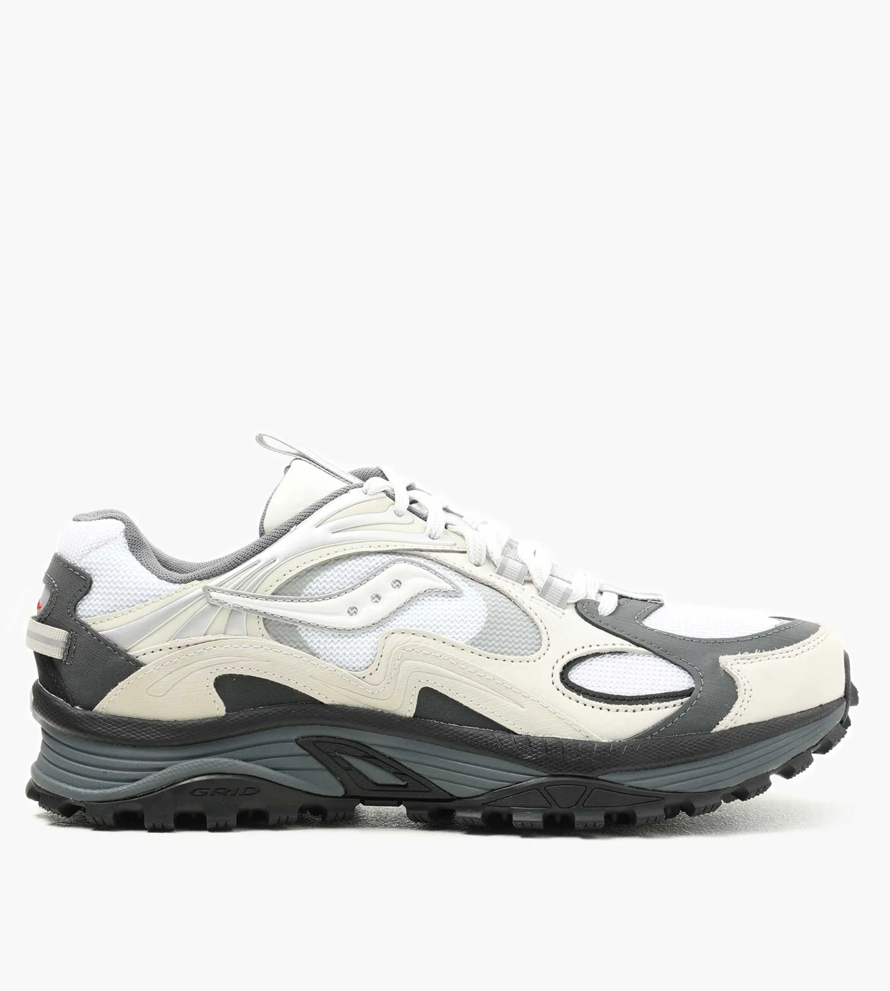 Saucony Grid Aura X White Silver