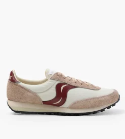 Saucony Trainer 80 Beige Burgundy