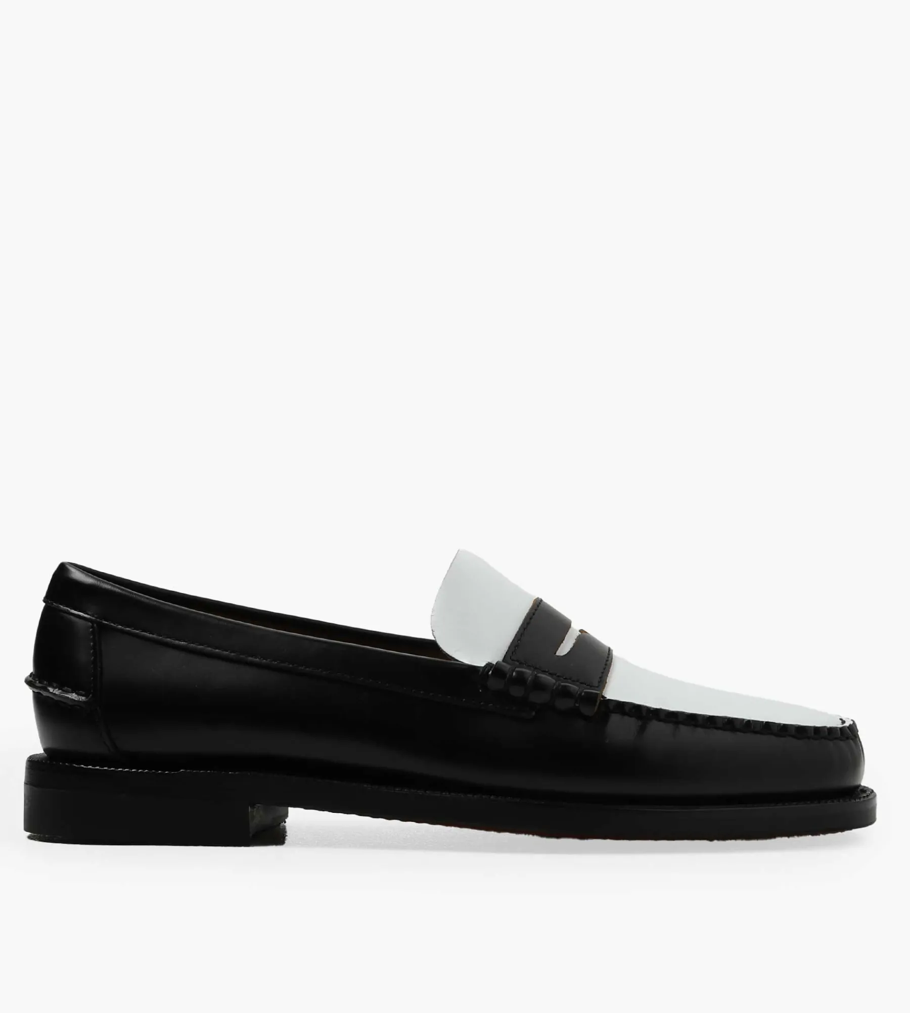 Sebago Classic Dan Black White