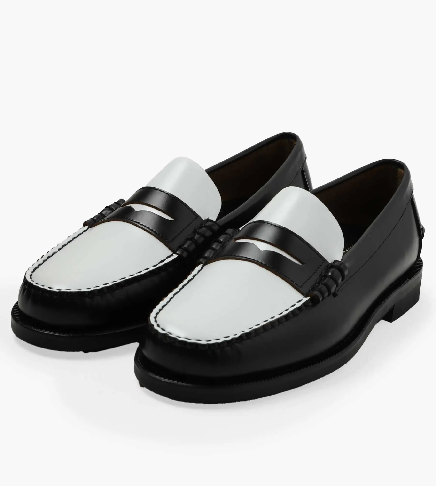 Sebago Classic Dan Black White