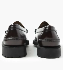 Sebago Dan Lug Brown Burgundy