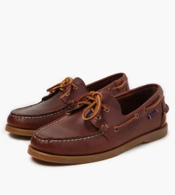 Sebago Portland Waxed Brown Honey