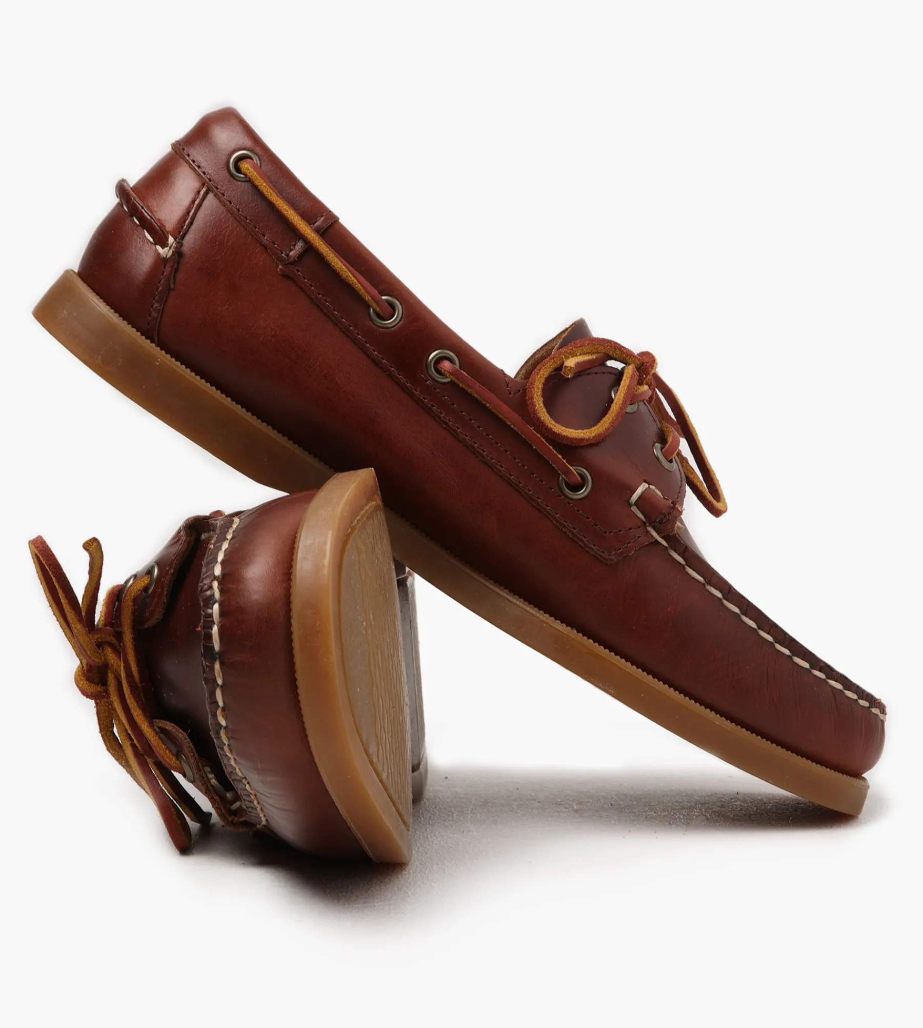 Sebago Portland Waxed Brown Honey