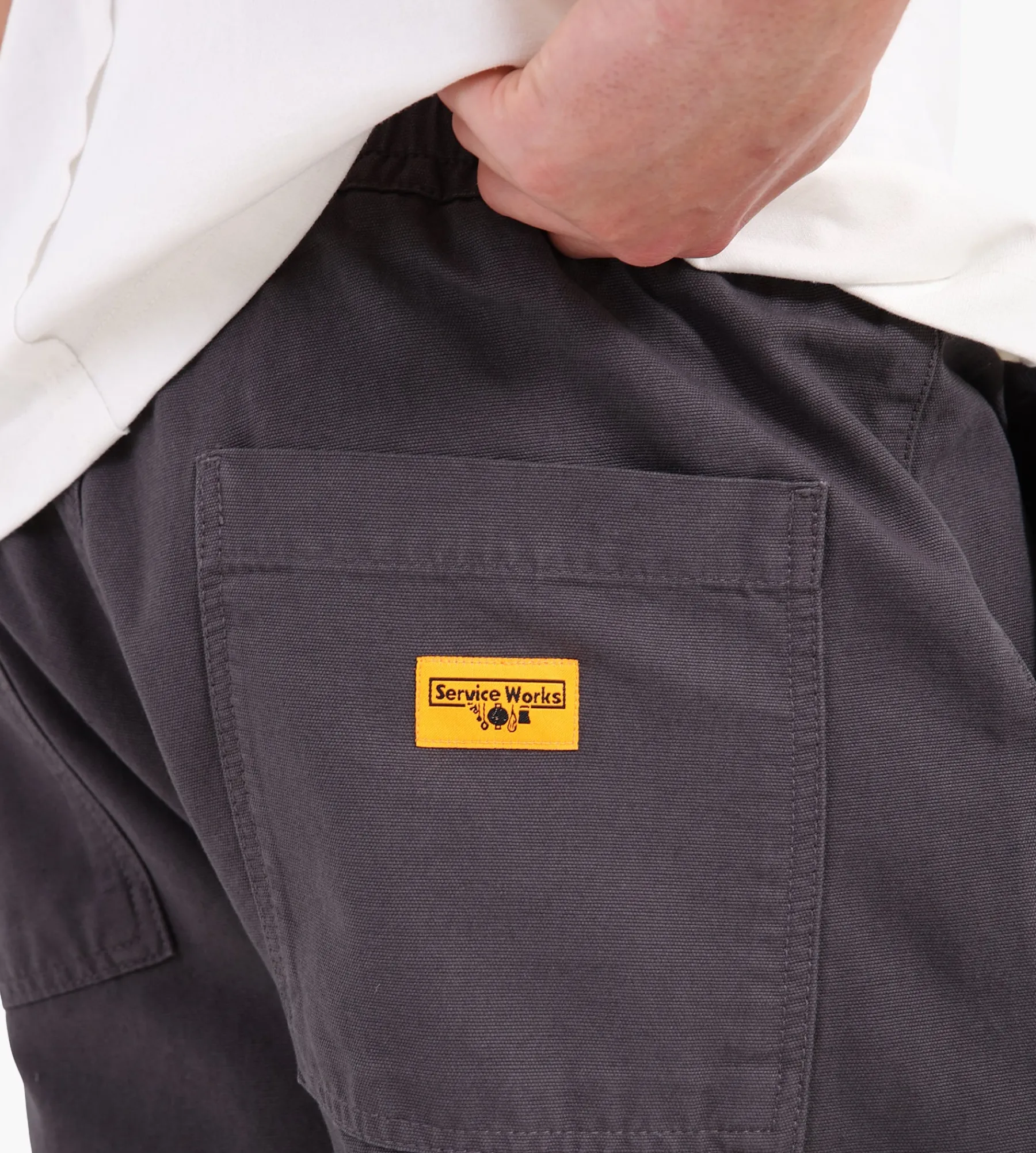 Service Works Canvas Chef Short Grey