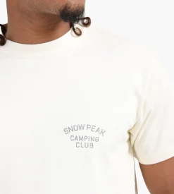 Snow Peak Recycled Cotton Dyed T-Shirt SPC Light Beige