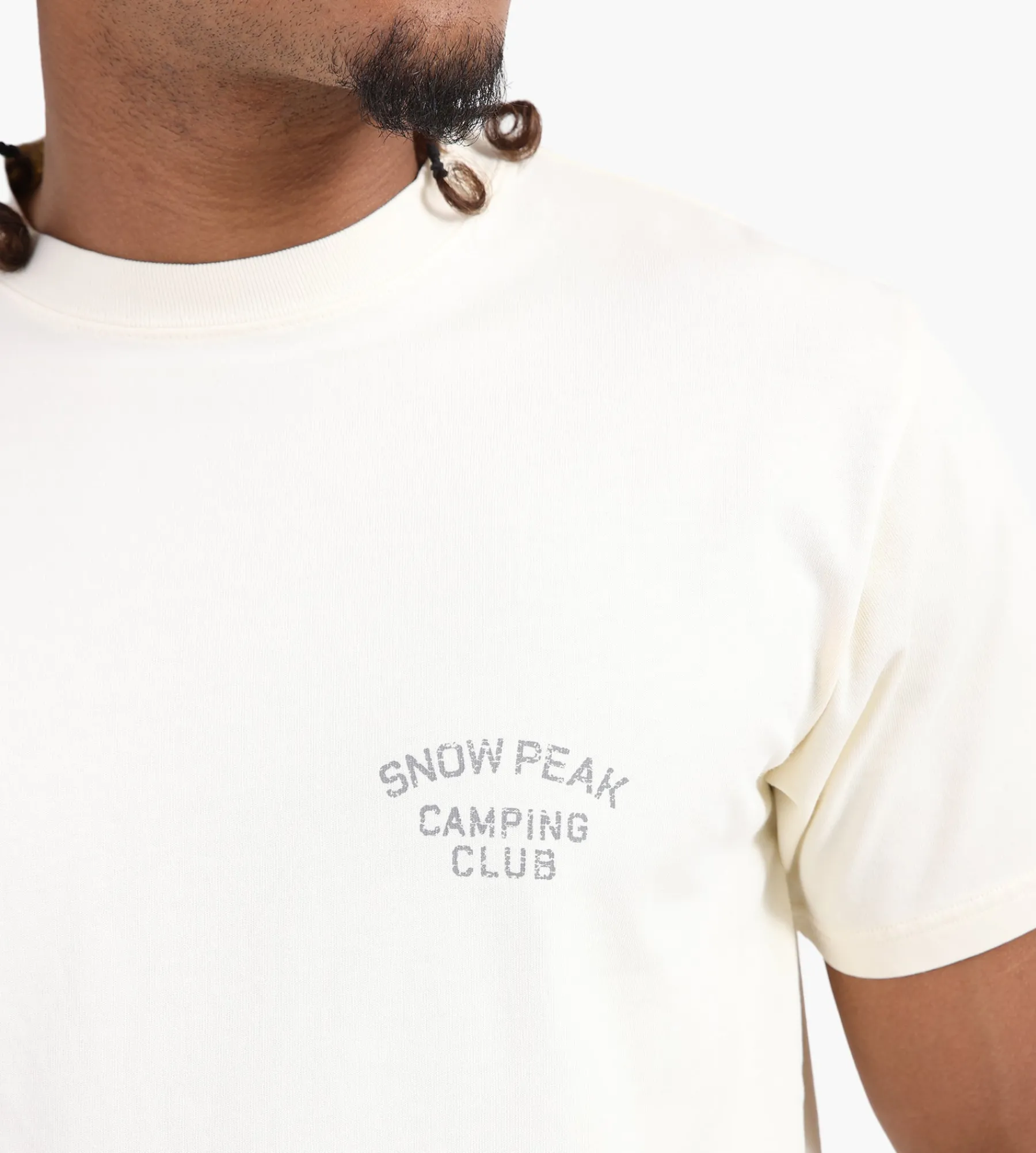 Snow Peak Recycled Cotton Dyed T-Shirt SPC Light Beige