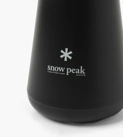 Snow Peak Stainless Vacuum Bottle Tsuzumi 350 Black Black
