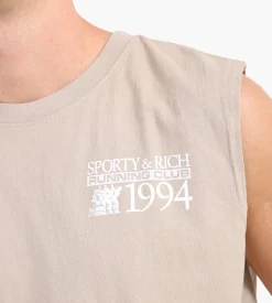 Sporty & Rich Finish Line Muscle Tee Elephant