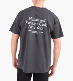 Sporty & Rich HWCNY T-Shirt Faded Black