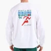 Sporty & Rich LA Marathon Longsleeve White