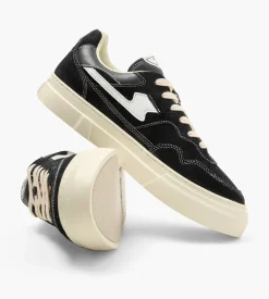 Stepney Workers Club Pearl S-Strike Suede Black White